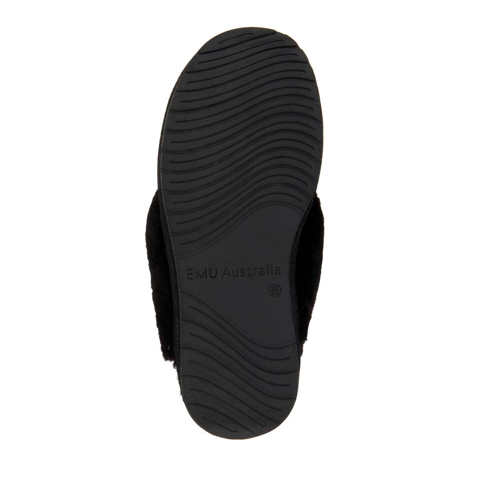 Emu Jolie Hausschuhe Damen Schwarz Deutschland ZOC721463