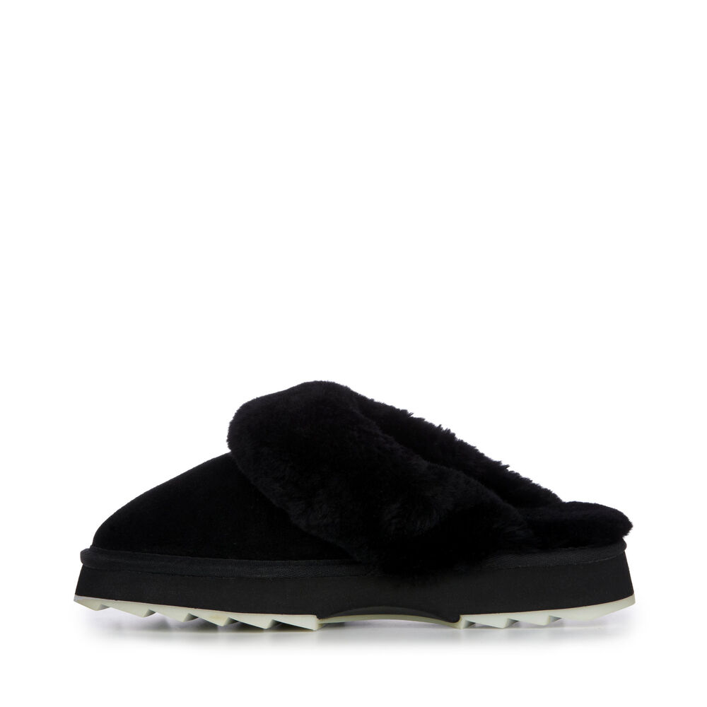 Emu Jolie Sharky Hausschuhe Damen Schwarz Deutschland ECR379246