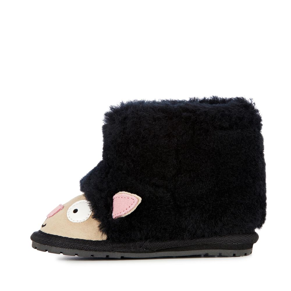 Emu Lamb Walker Babies Stiefel Kinder Schwarz Deutschland TCQ802139