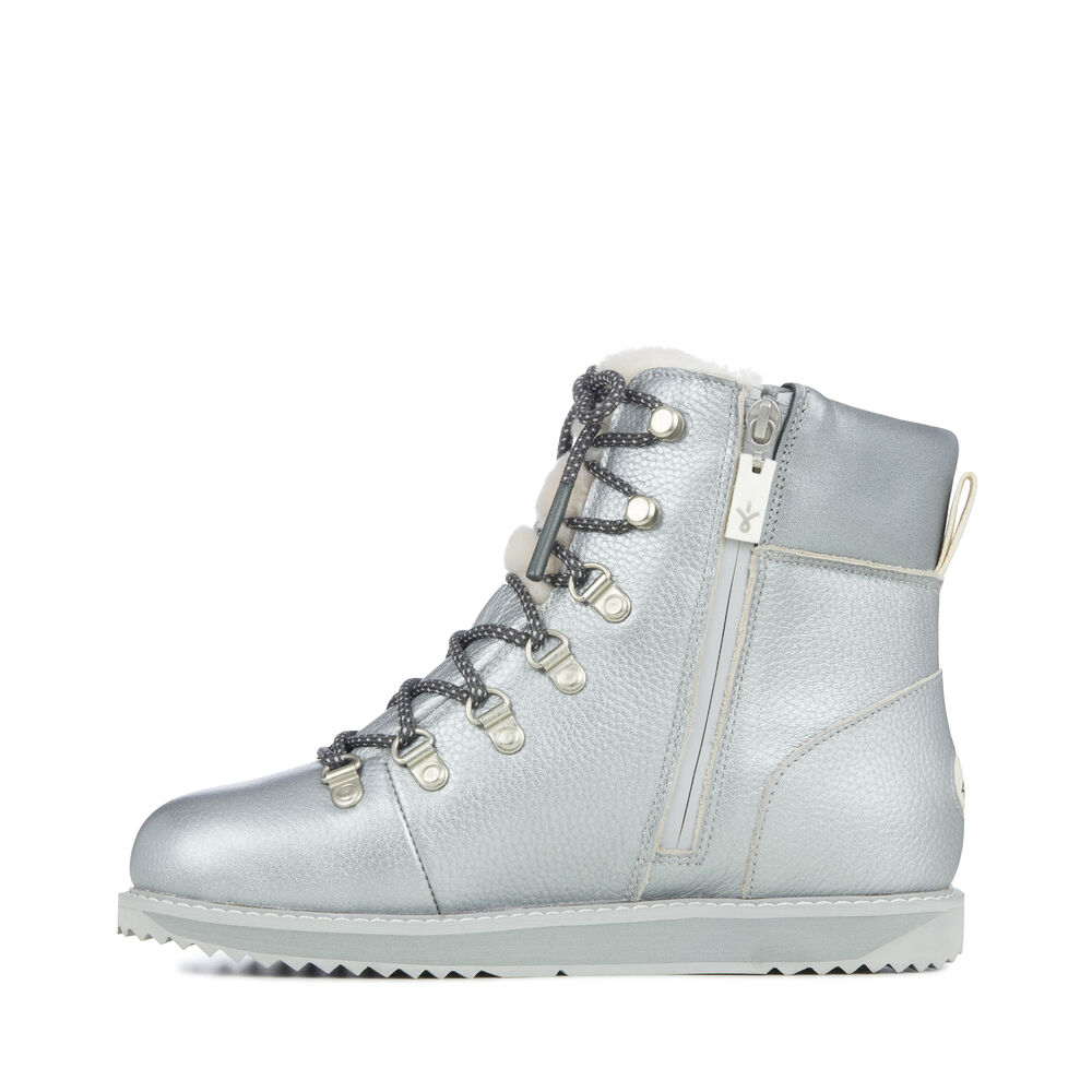 Emu Larawag Stiefel Damen Dunkelsilber Deutschland BYV742086
