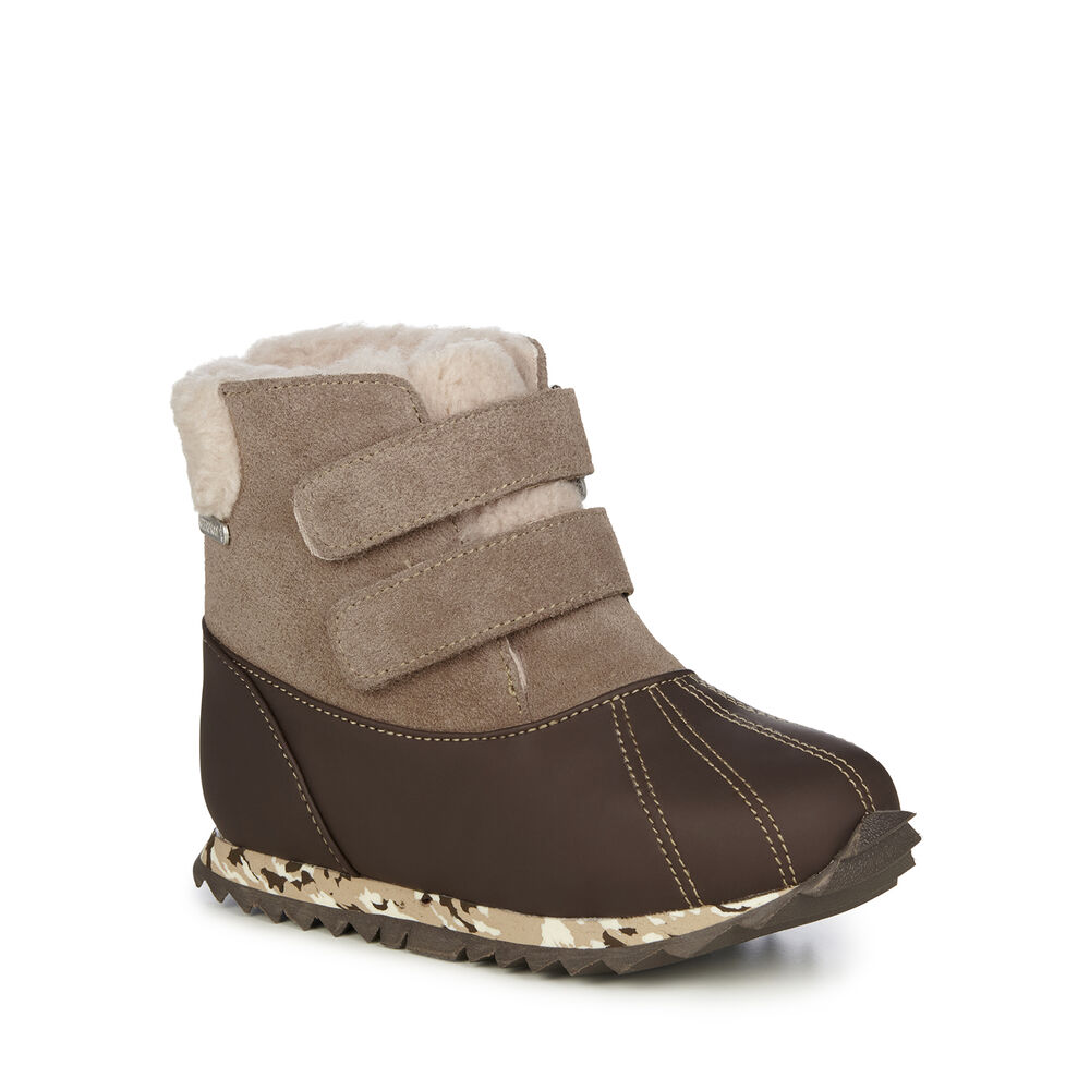 Emu Lockyer Stiefel Kinder Khaki Deutschland JNU475291