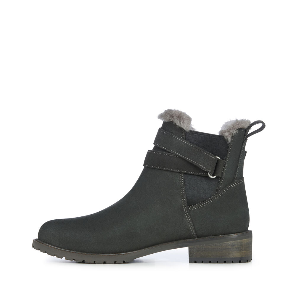 Emu Loxton Stiefel Damen Dunkelgrau Deutschland ZVO851432