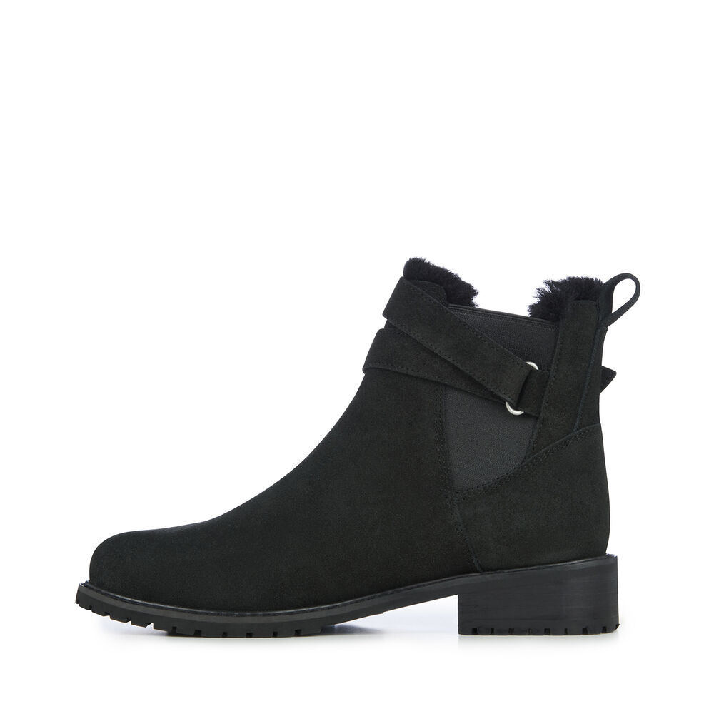 Emu Loxton Stiefel Damen Schwarz Deutschland WTX785609