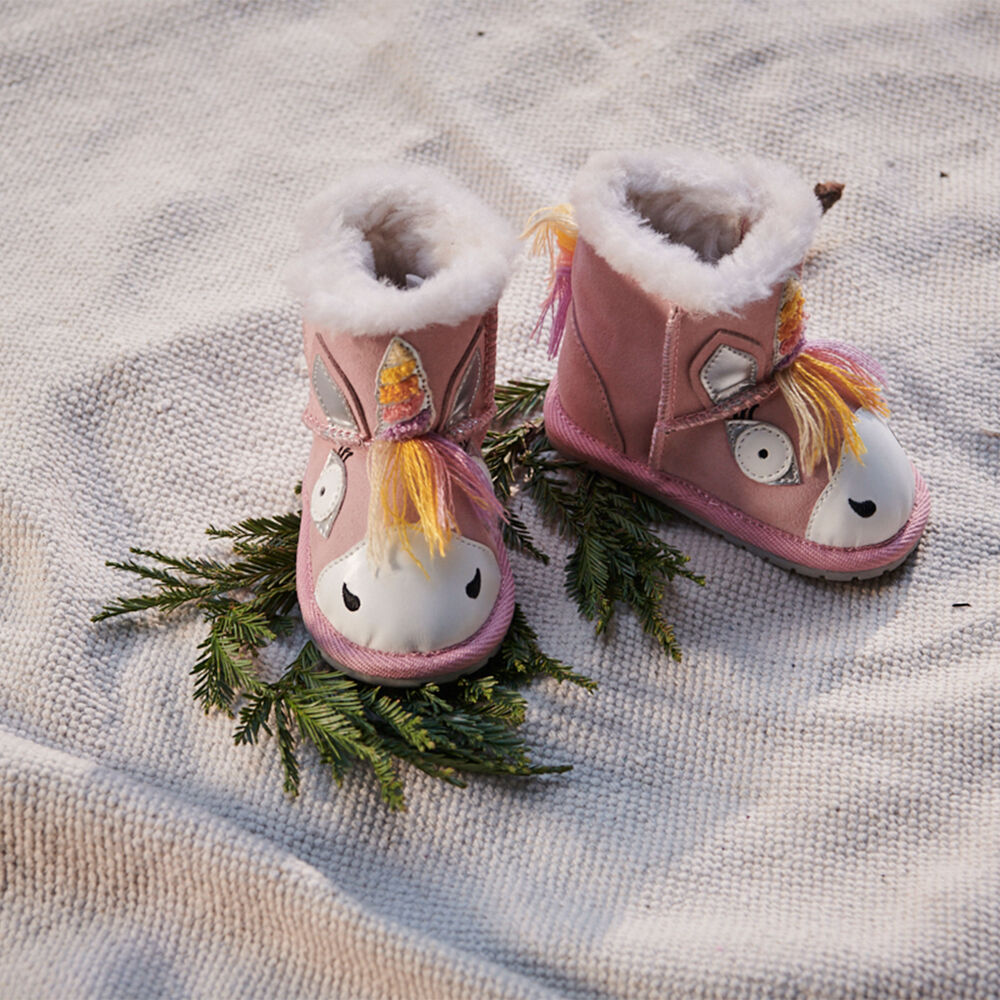 Emu Magical Unicorn Walker Babies Stiefel Kinder Rosa Deutschland EWC526731