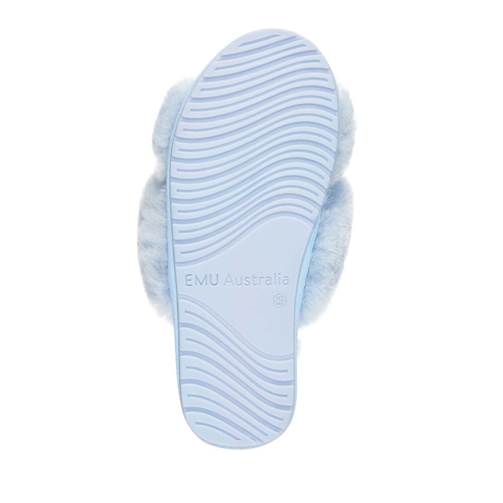 Emu Mayberry Hausschuhe Damen Blau Deutschland OCL726045