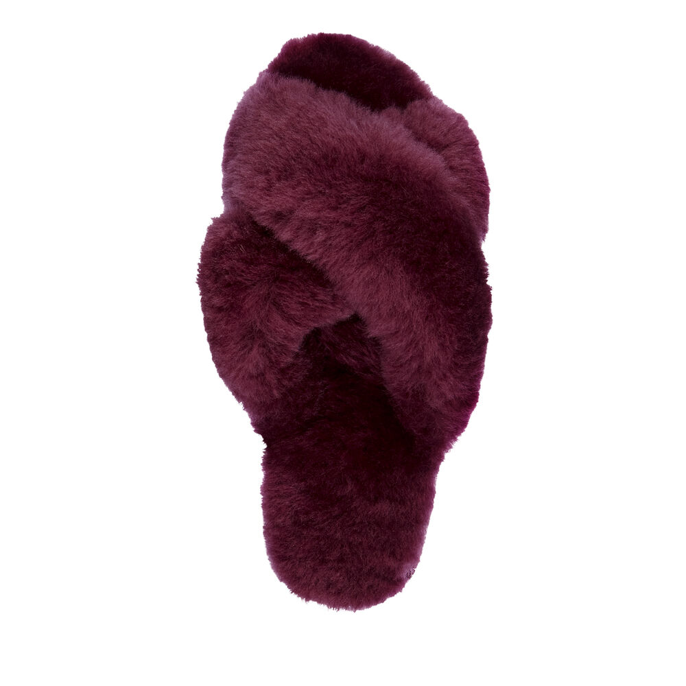 Emu Mayberry Hausschuhe Damen Bordeaux Deutschland EFQ907286