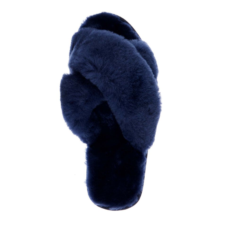 Emu Mayberry Hausschuhe Damen Navy Deutschland PWR027461