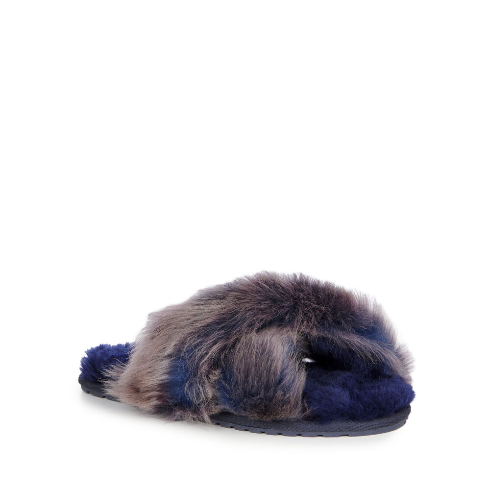 Emu Mayberry Lava Hausschuhe Damen Navy Deutschland EXO519076