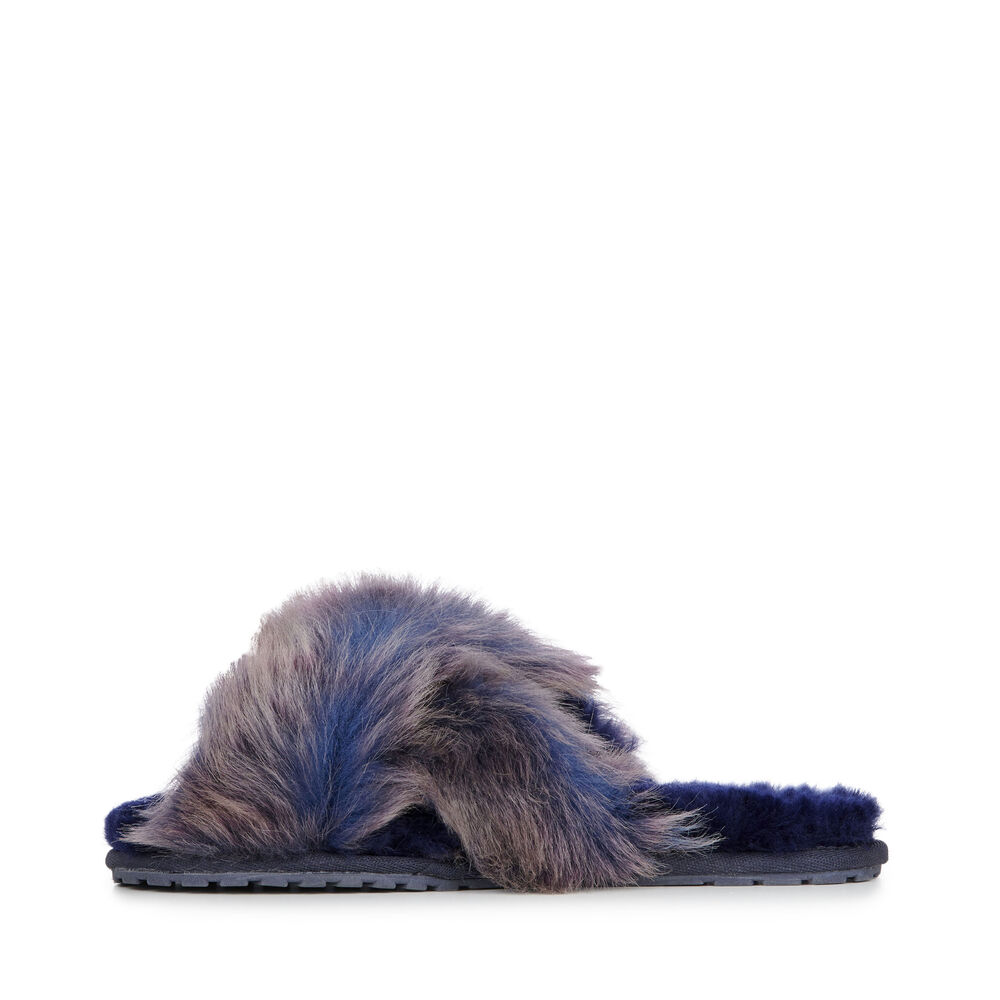 Emu Mayberry Lava Hausschuhe Damen Navy Deutschland EXO519076