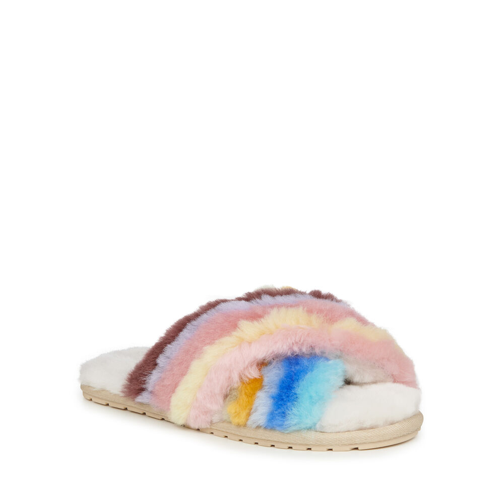 Emu Mayberry Rainbow Hausschuhe Damen Mehrfarbig Deutschland NFK465983
