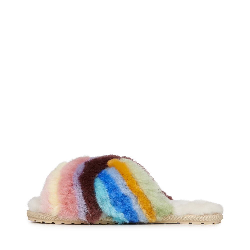 Emu Mayberry Rainbow Hausschuhe Damen Mehrfarbig Deutschland NFK465983