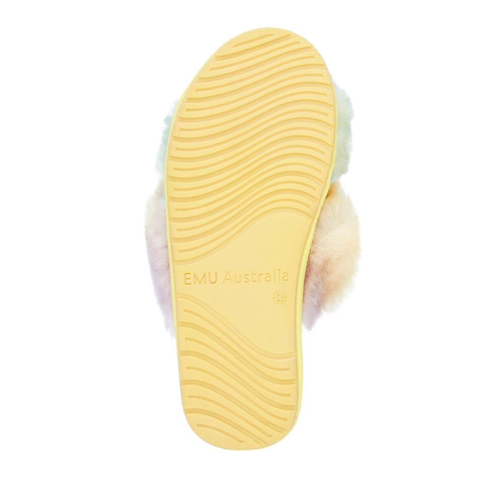 Emu Mayberry TRI1 Hausschuhe Damen Gelb Deutschland RUV316908