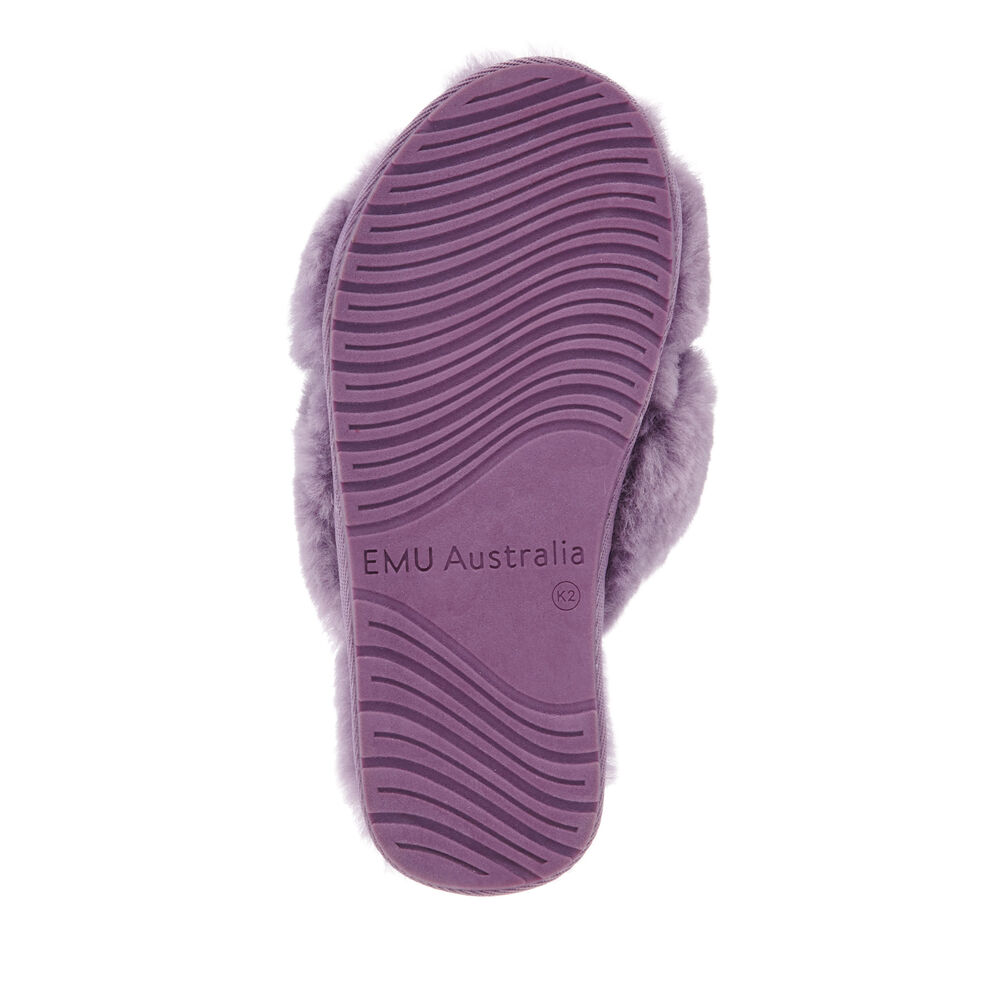 Emu Mayberry Teens Hausschuhe Kinder Lila Deutschland PUD684739