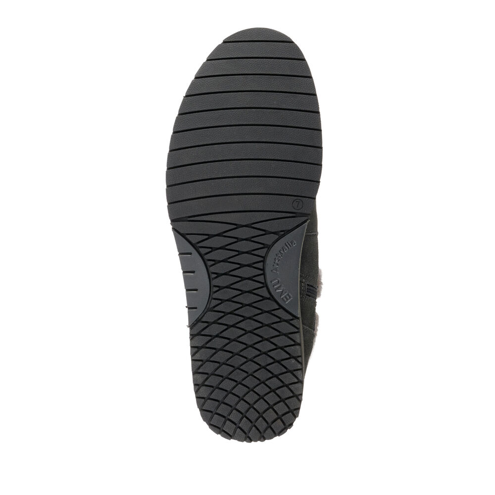 Emu Merak Stiefel Damen Dunkelschwarz Grau Deutschland WLA639041