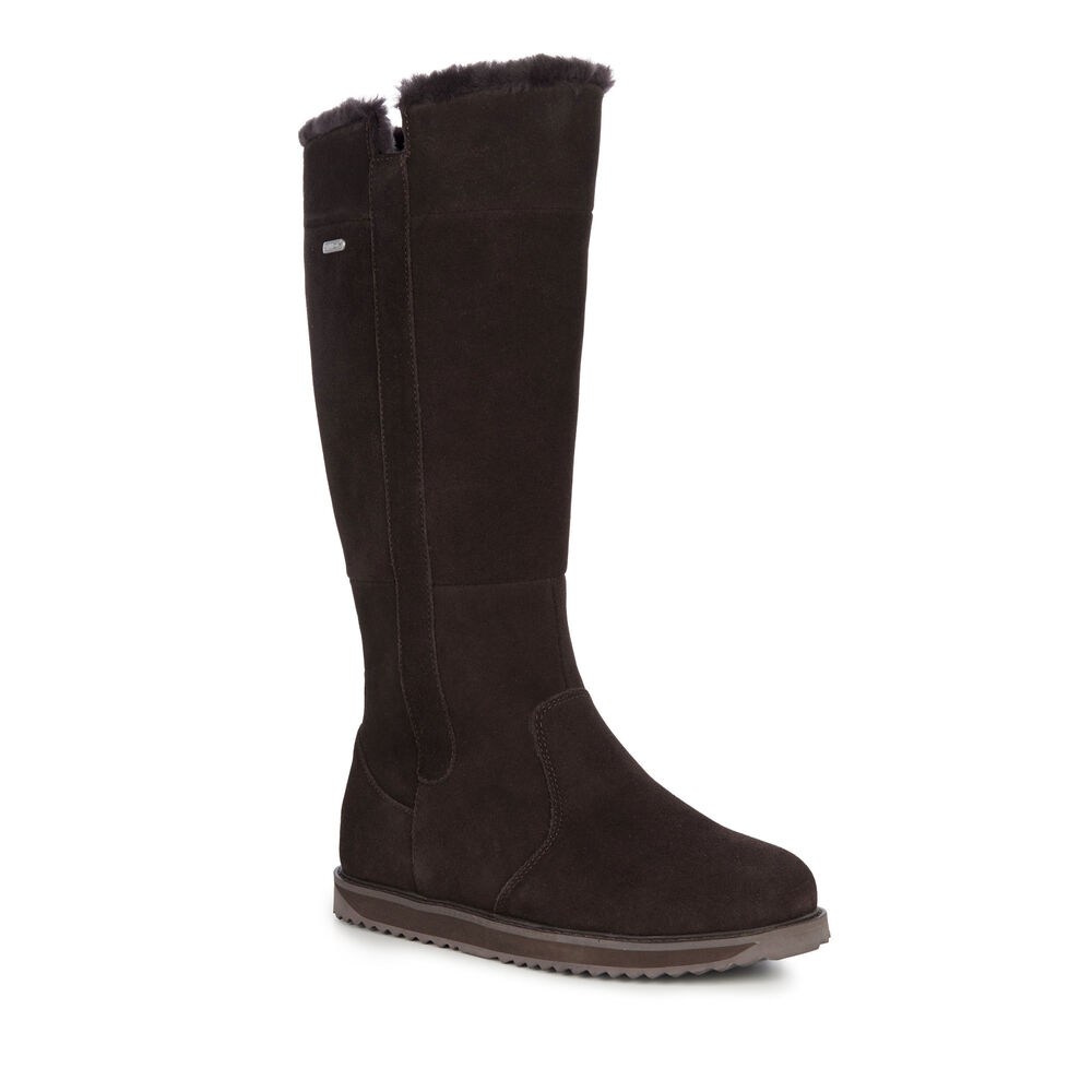 Emu Moonta Stiefel Damen Schokolade Deutschland XZJ164597