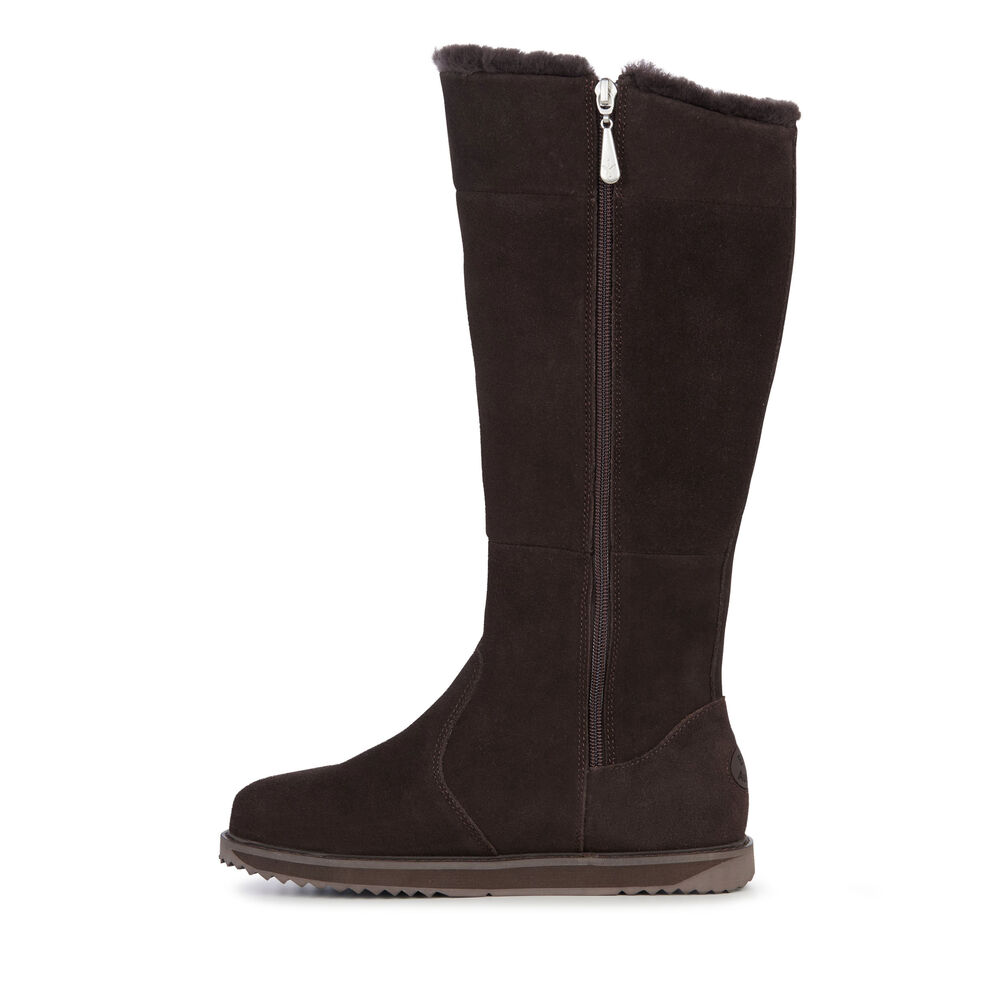 Emu Moonta Stiefel Damen Schokolade Deutschland XZJ164597