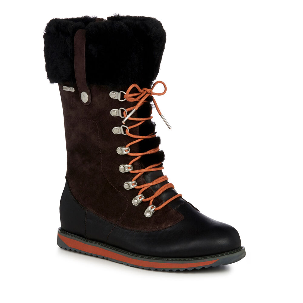 Emu Orica Hi Stiefel Damen Schokolade Deutschland IAK209715