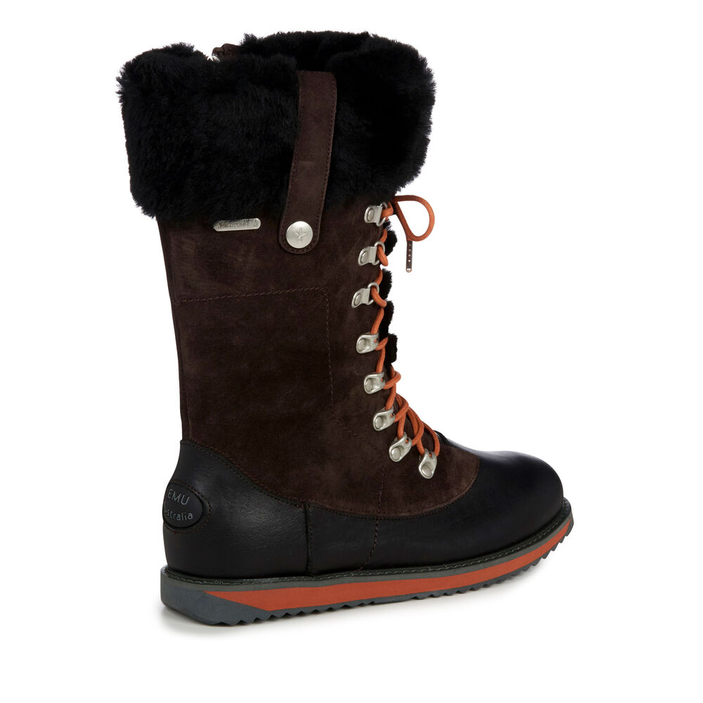 Emu Orica Hi Stiefel Damen Schokolade Deutschland IAK209715