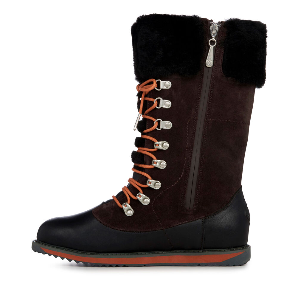 Emu Orica Hi Stiefel Damen Schokolade Deutschland IAK209715