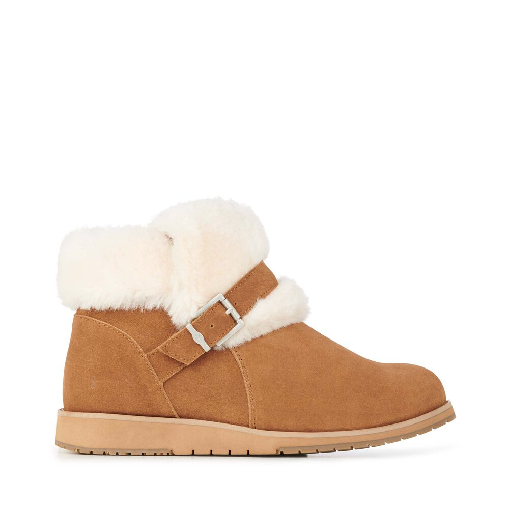 Emu Oxley Fur Cuff Stiefel Damen Braun Deutschland MSQ736254