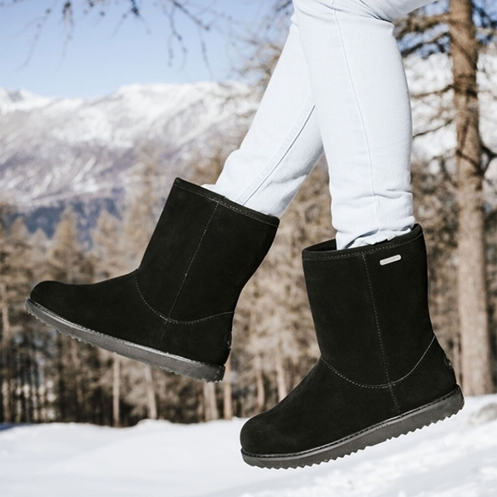 Emu Paterson Klassische Lo Stiefel Damen Schwarz Deutschland XJF712840