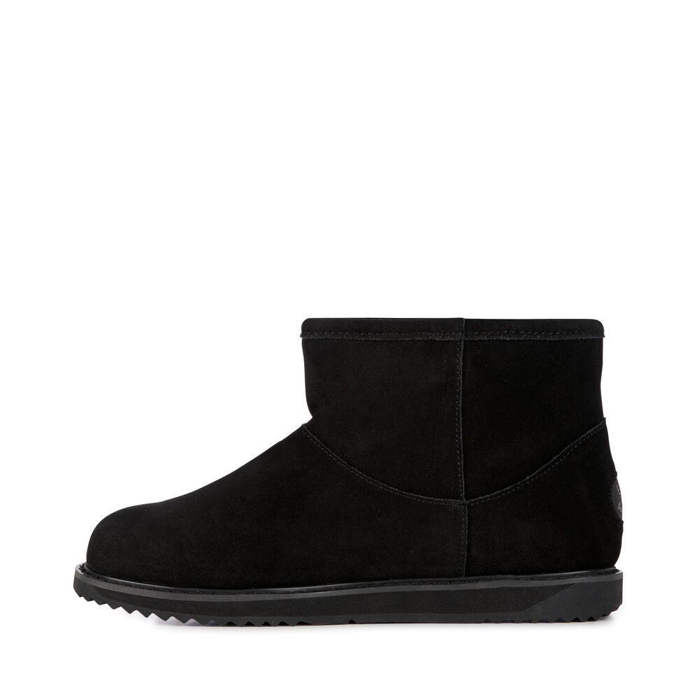 Emu Paterson Klassische Mini Stiefel Damen Schwarz Deutschland MCQ738016