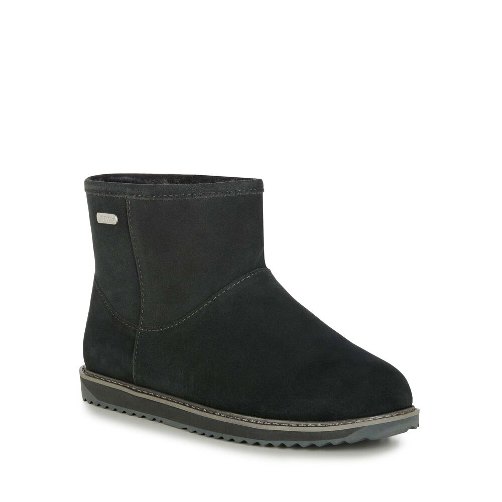 Emu Paterson Klassische Mini Stiefel Damen Dunkelgrau Deutschland TUI821435