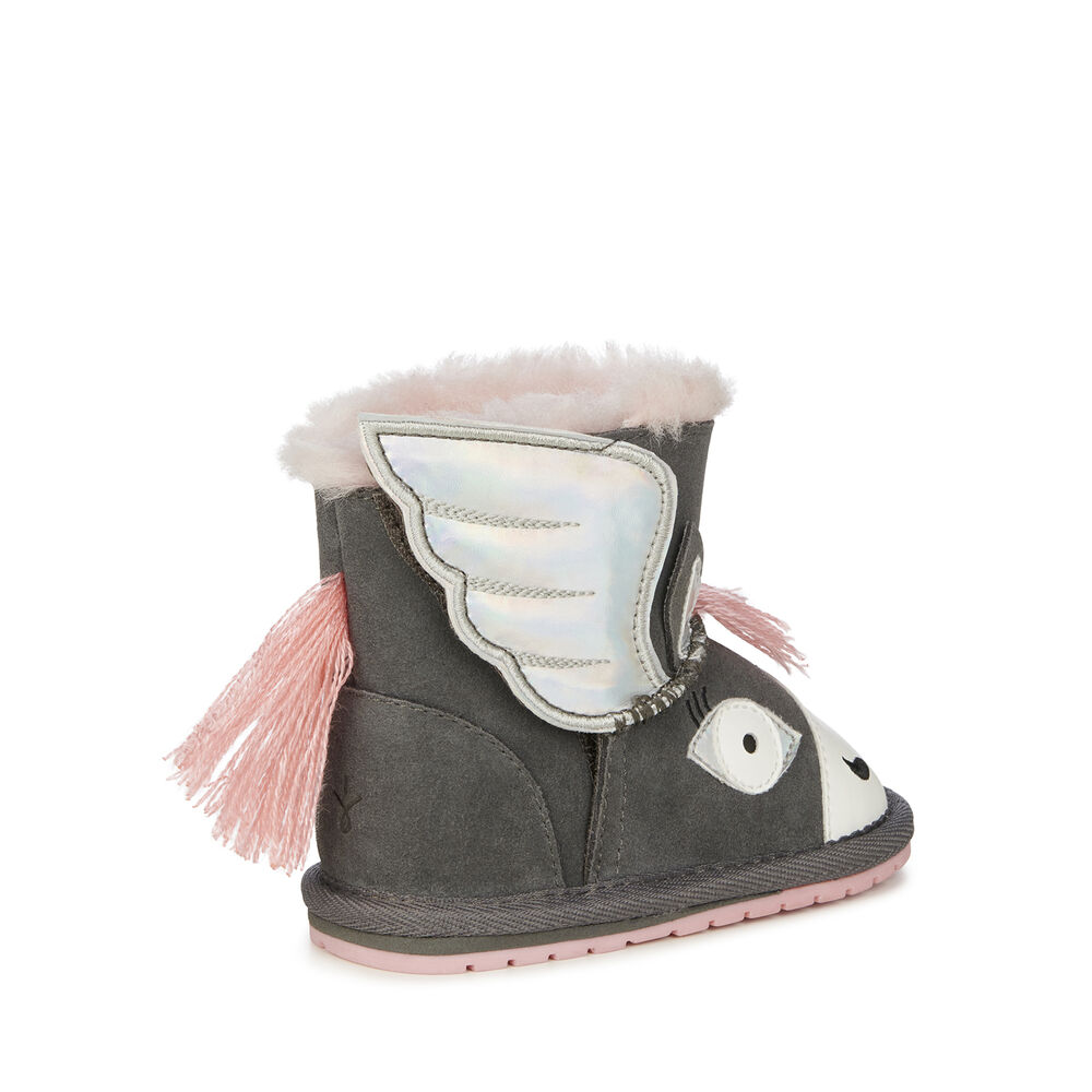 Emu Pegasus Walker Babies Stiefel Kinder Tiefesgrau Deutschland IEP243985