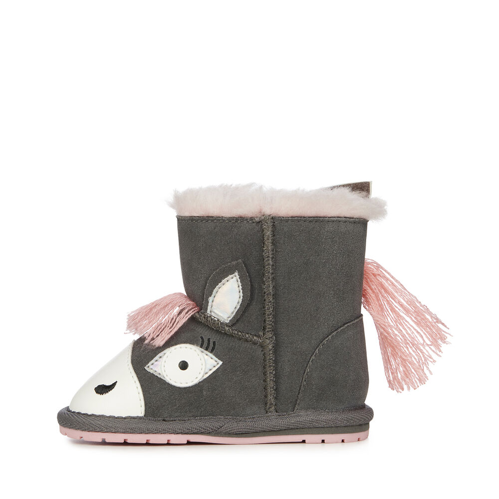Emu Pegasus Walker Babies Stiefel Kinder Tiefesgrau Deutschland IEP243985