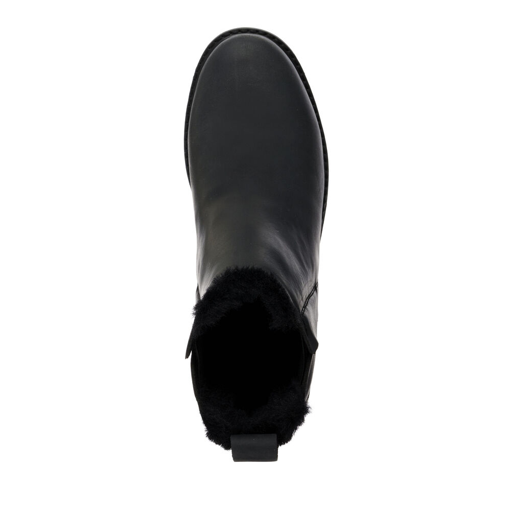 Emu Pioneer Leder Stiefel Damen Schwarz Deutschland DZO158240