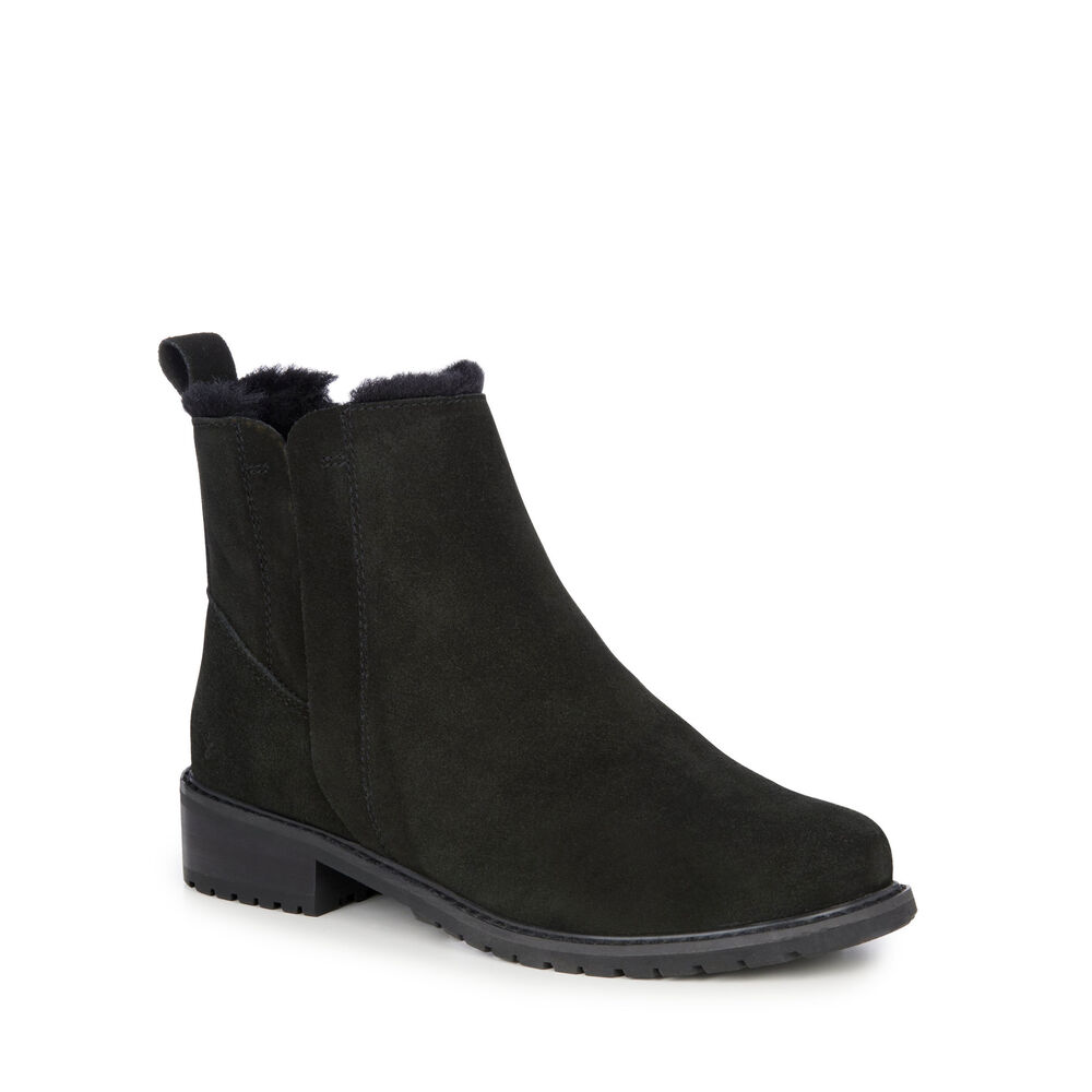 Emu Pioneer Stiefel Damen Schwarz Deutschland XGL275183
