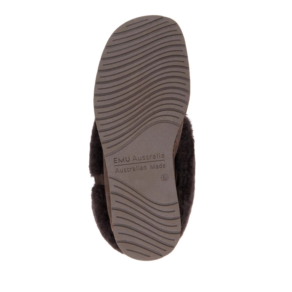 Emu Platinum Albany Hausschuhe Damen Schokolade Deutschland CEZ648312