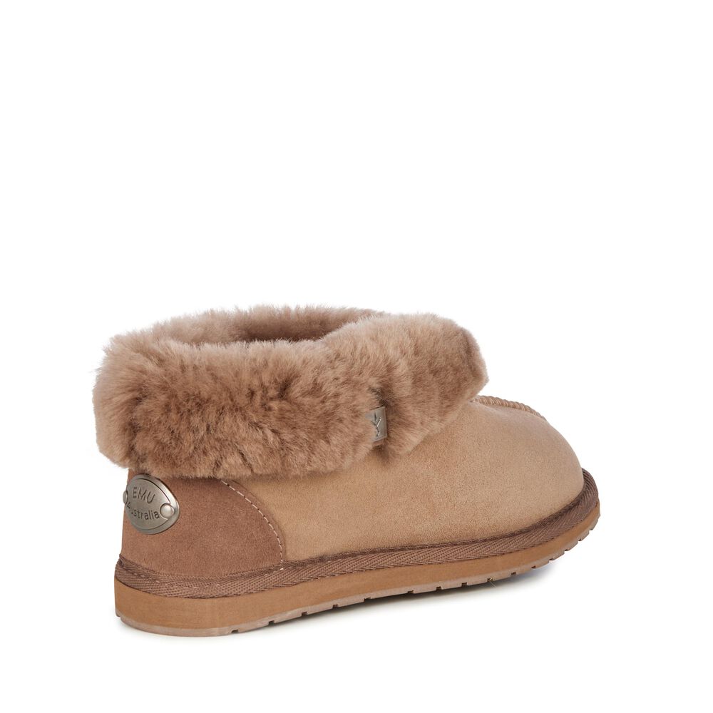 Emu Platinum Albany Hausschuhe Damen Tiefesgrau Deutschland QYF804172