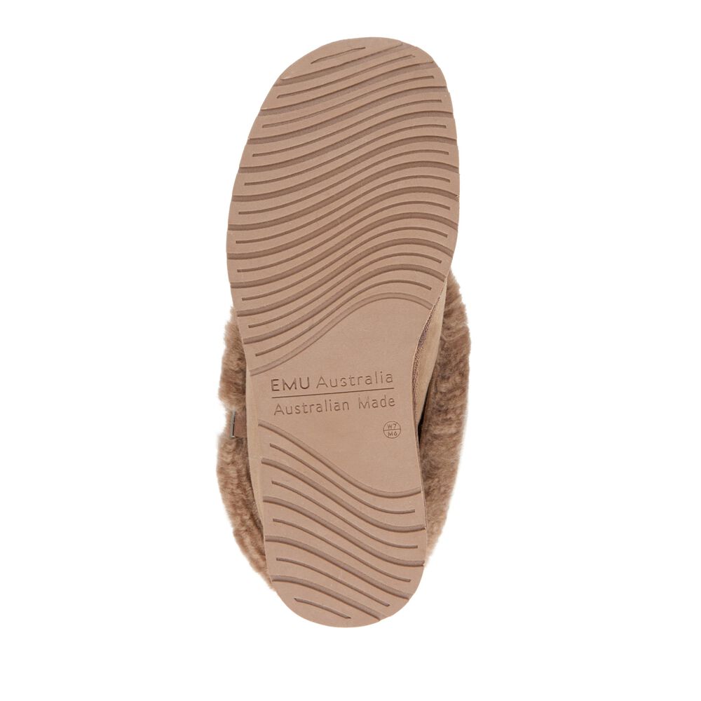 Emu Platinum Albany Hausschuhe Damen Tiefesgrau Deutschland QYF804172