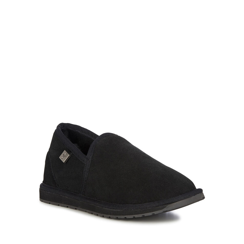 Emu Platinum Ashford Hausschuhe Kinder Schwarz Deutschland HKF392651