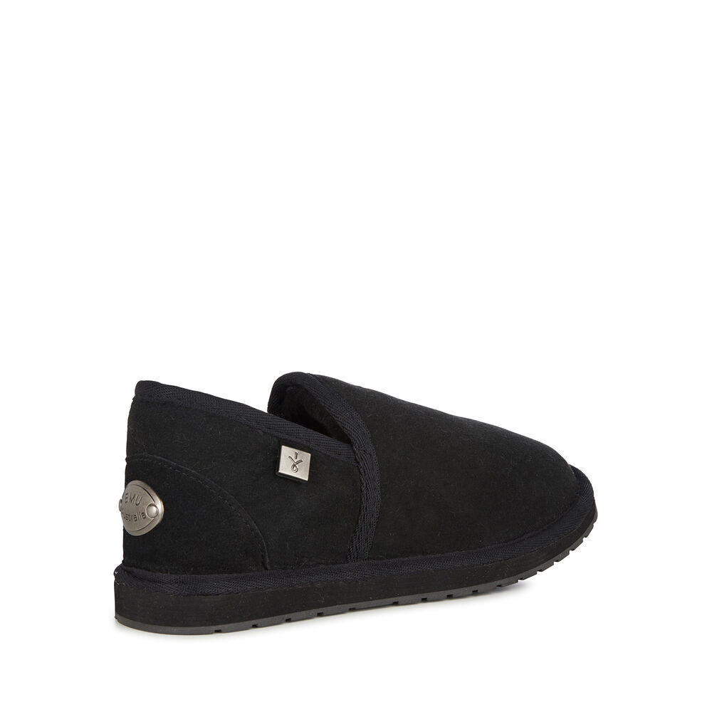 Emu Platinum Ashford Hausschuhe Kinder Schwarz Deutschland HKF392651