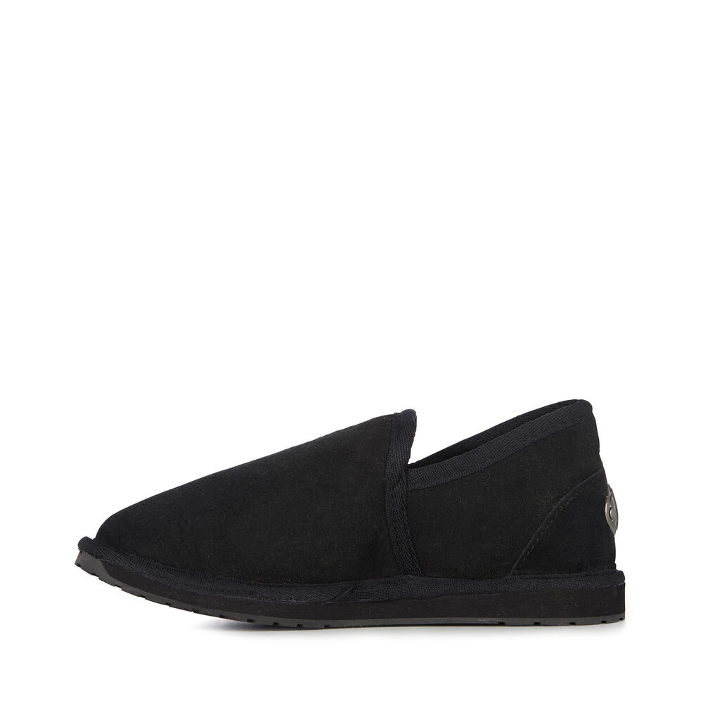 Emu Platinum Ashford Hausschuhe Kinder Schwarz Deutschland HKF392651
