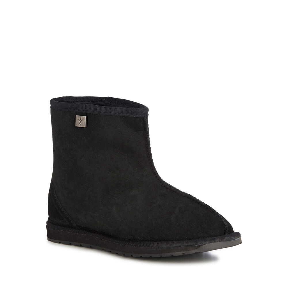 Emu Platinum Darwin Hausschuhe Damen Schwarz Deutschland GBW532871