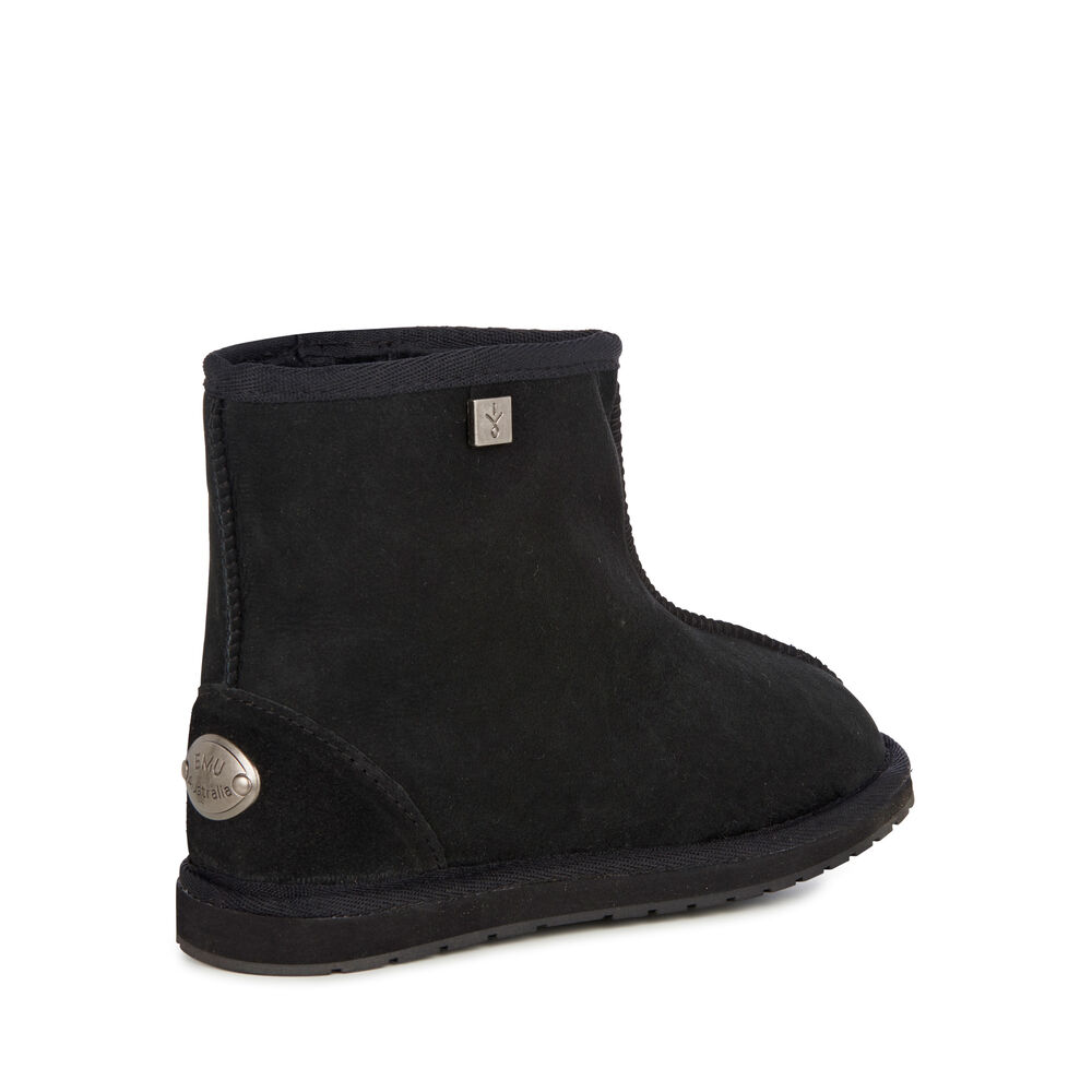 Emu Platinum Darwin Hausschuhe Damen Schwarz Deutschland GBW532871
