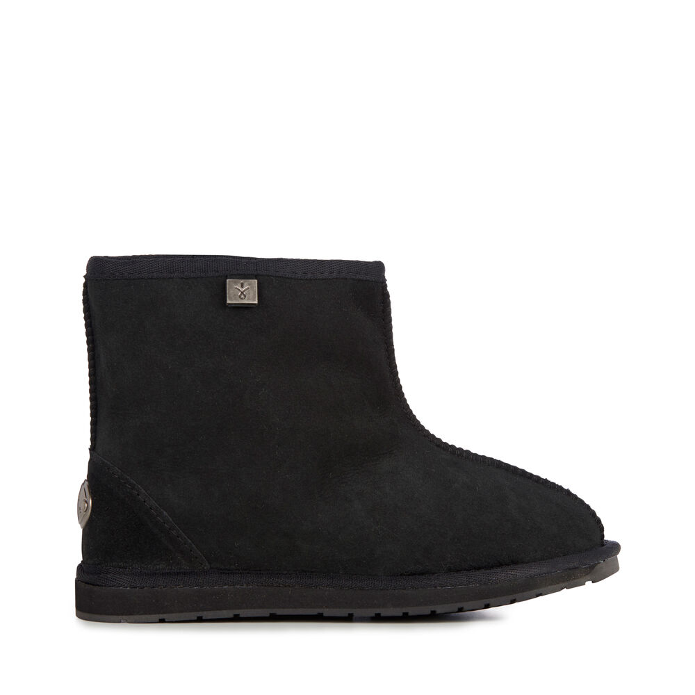 Emu Platinum Darwin Hausschuhe Damen Schwarz Deutschland GBW532871