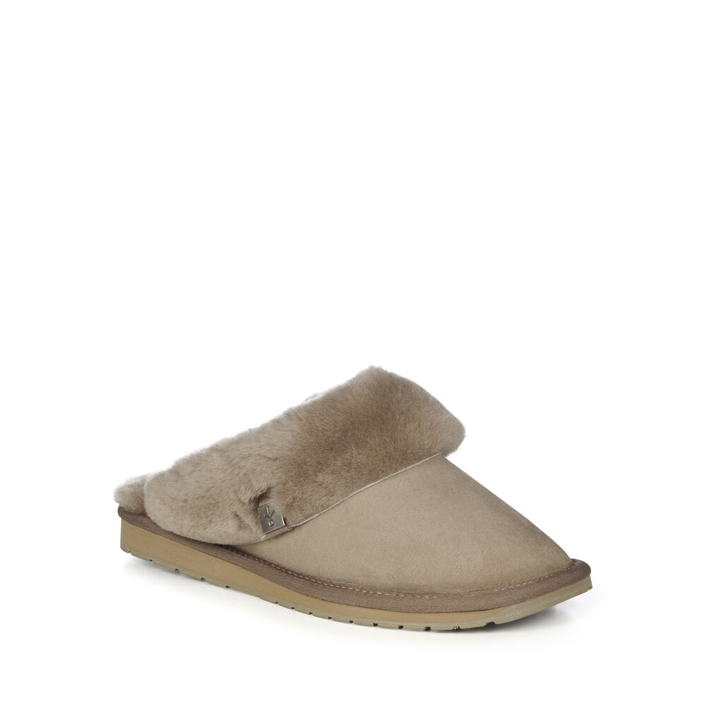 Emu Platinum Eden Hausschuhe Damen Khaki Deutschland TND472851