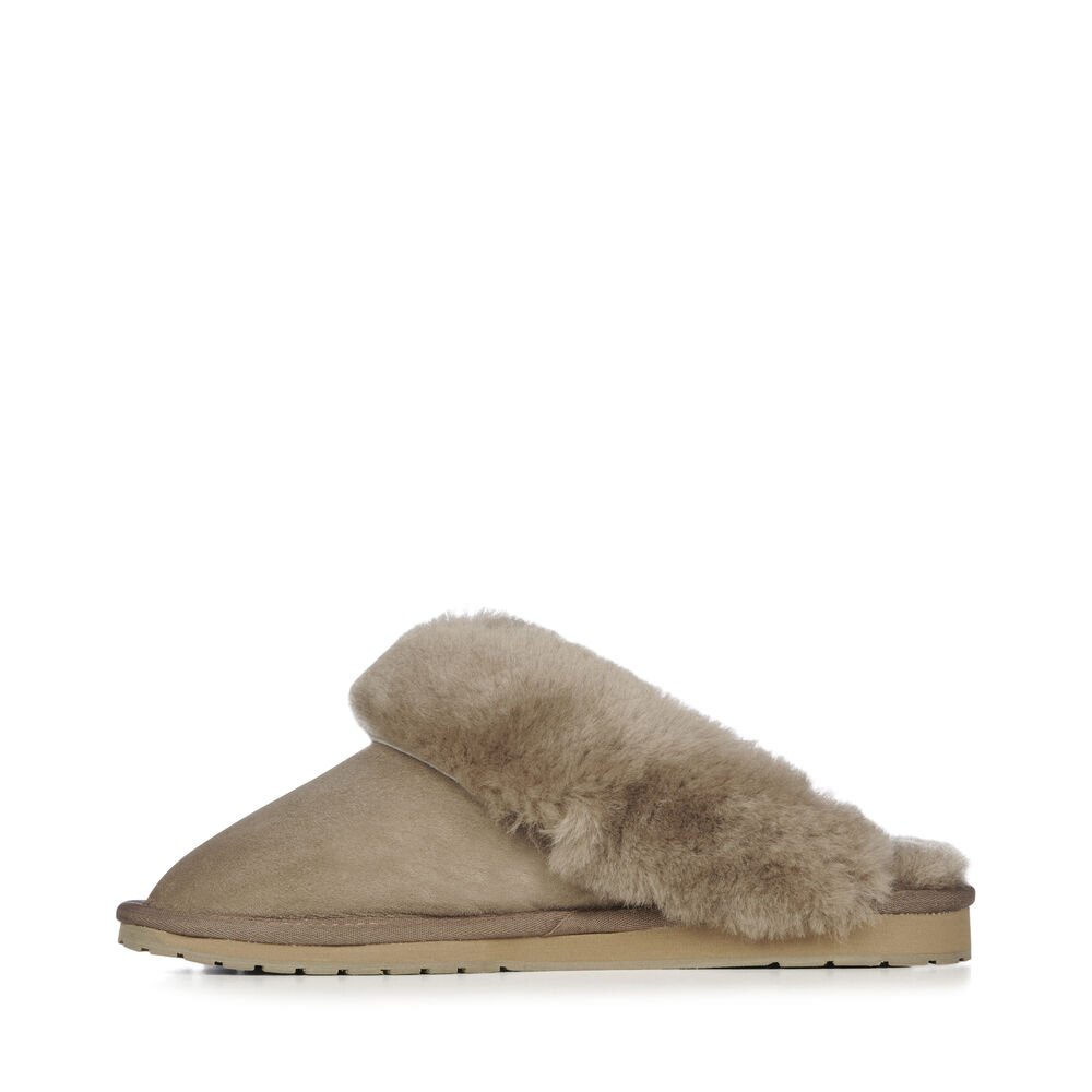 Emu Platinum Eden Hausschuhe Damen Khaki Deutschland TND472851