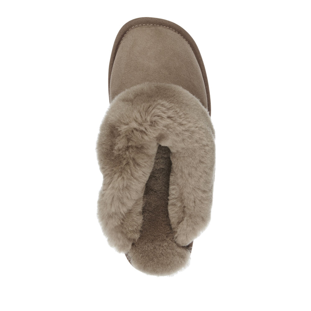 Emu Platinum Eden Hausschuhe Damen Khaki Deutschland TND472851