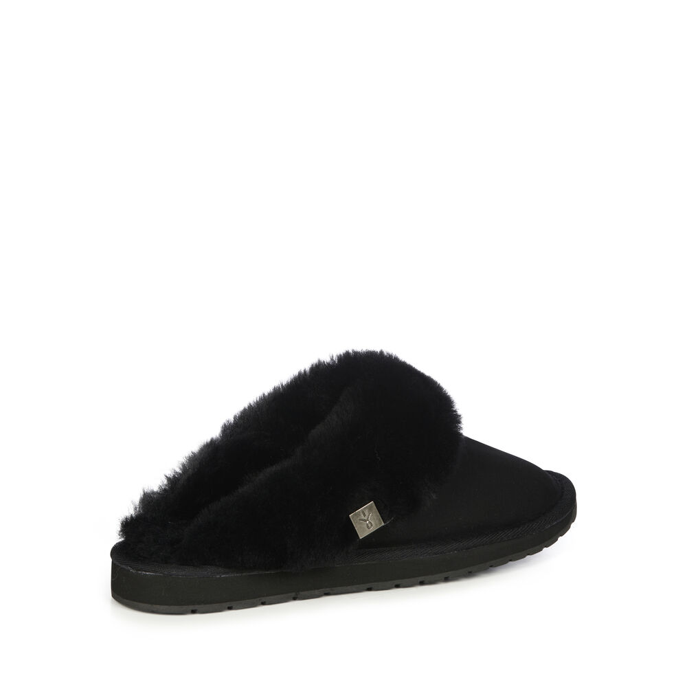 Emu Platinum Eden Hausschuhe Damen Schwarz Deutschland PFO471326