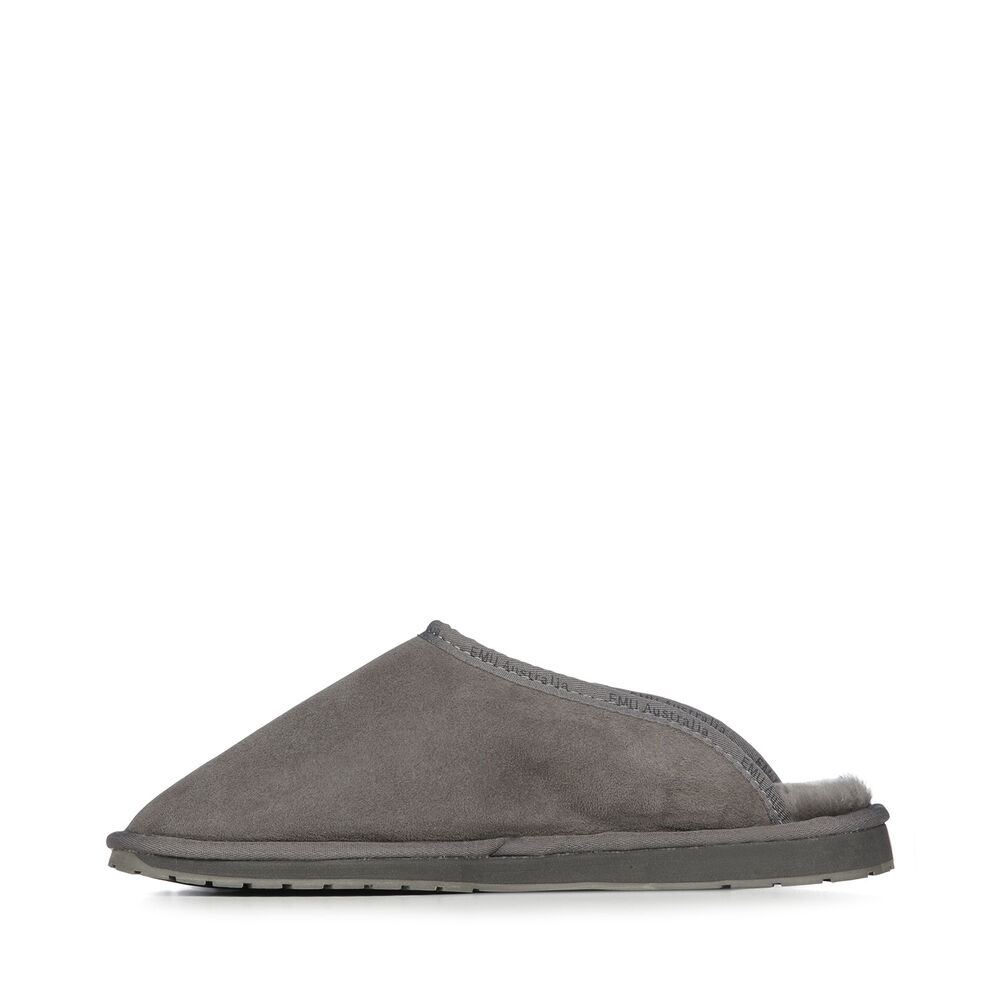 Emu Platinum Esperence Hausschuhe Herren Tiefesgrau Deutschland SMP783065