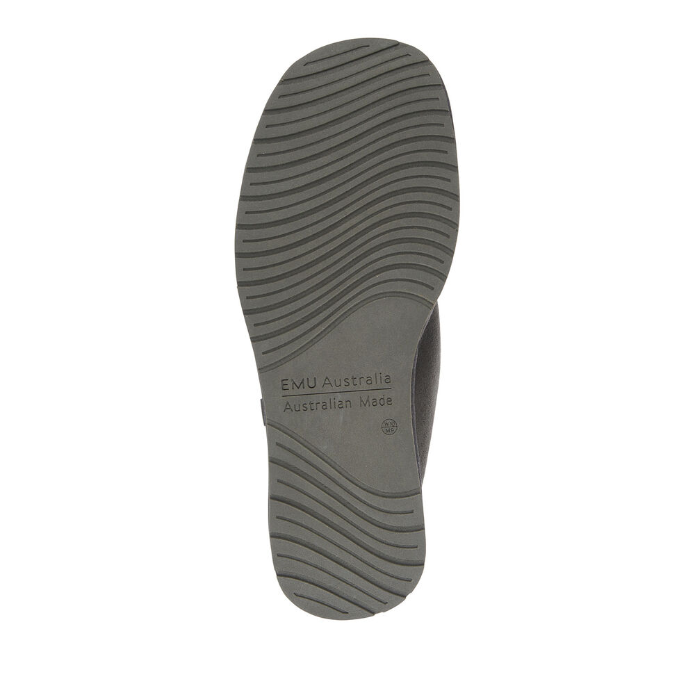 Emu Platinum Esperence Hausschuhe Herren Tiefesgrau Deutschland SMP783065