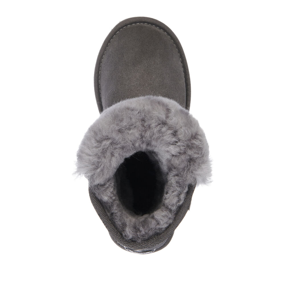 Emu Platinum Lara Mini Stiefel Damen Tiefesgrau Deutschland AYS213680