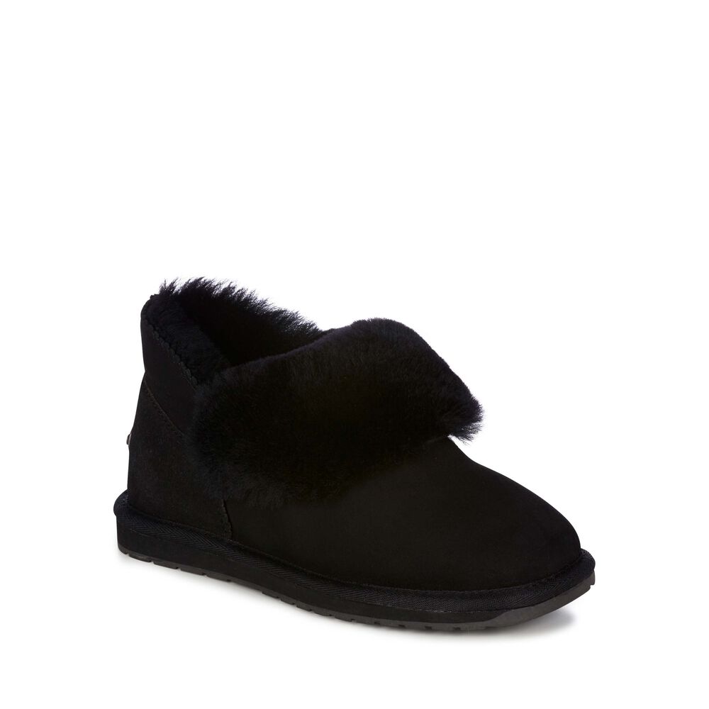 Emu Platinum Mintaro Hausschuhe Damen Schwarz Deutschland IYV267145