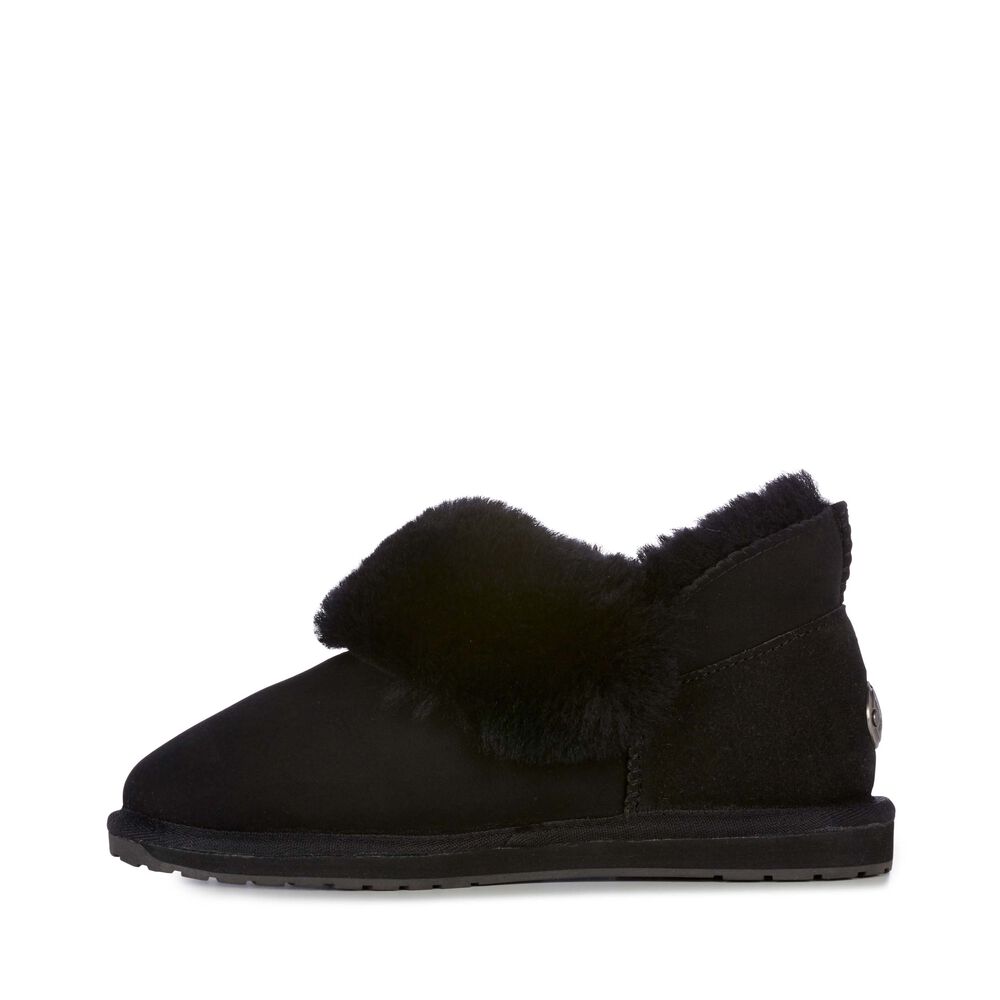 Emu Platinum Mintaro Hausschuhe Damen Schwarz Deutschland IYV267145