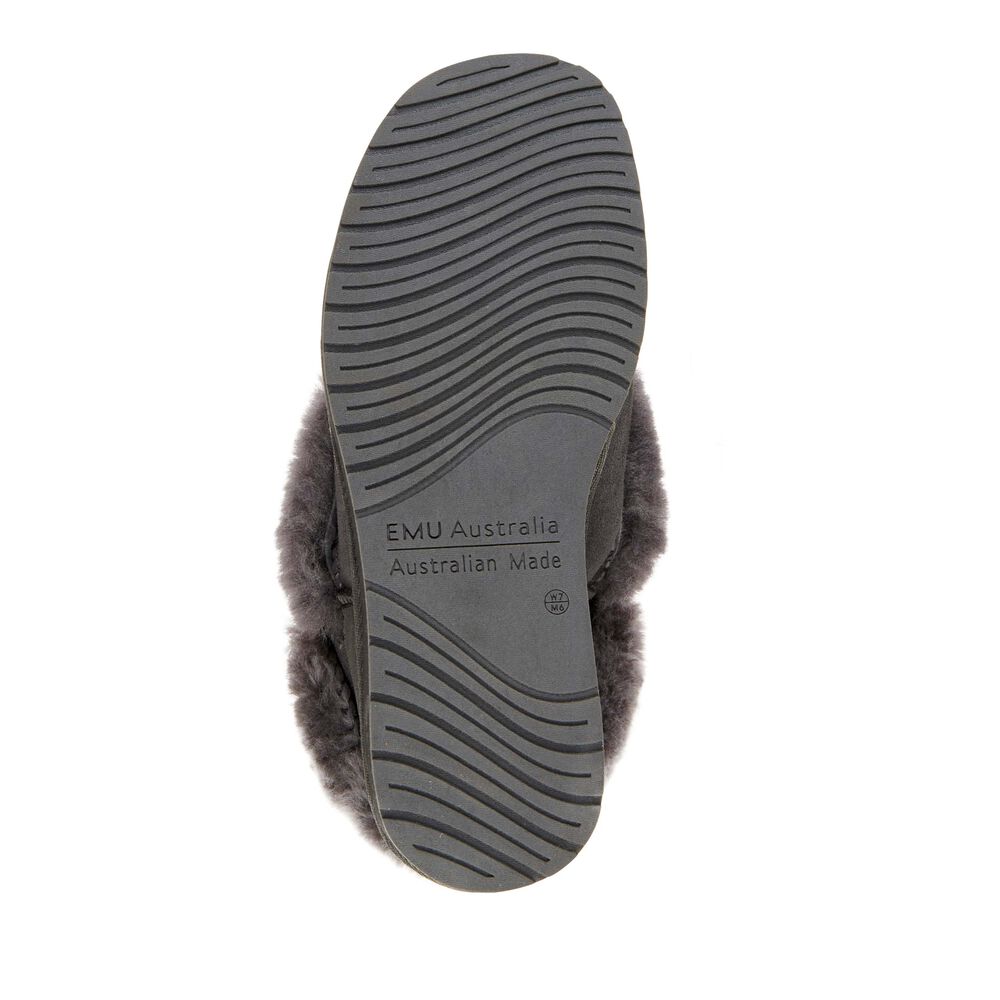 Emu Platinum Mintaro Hausschuhe Damen Tiefesgrau Deutschland MRO754096